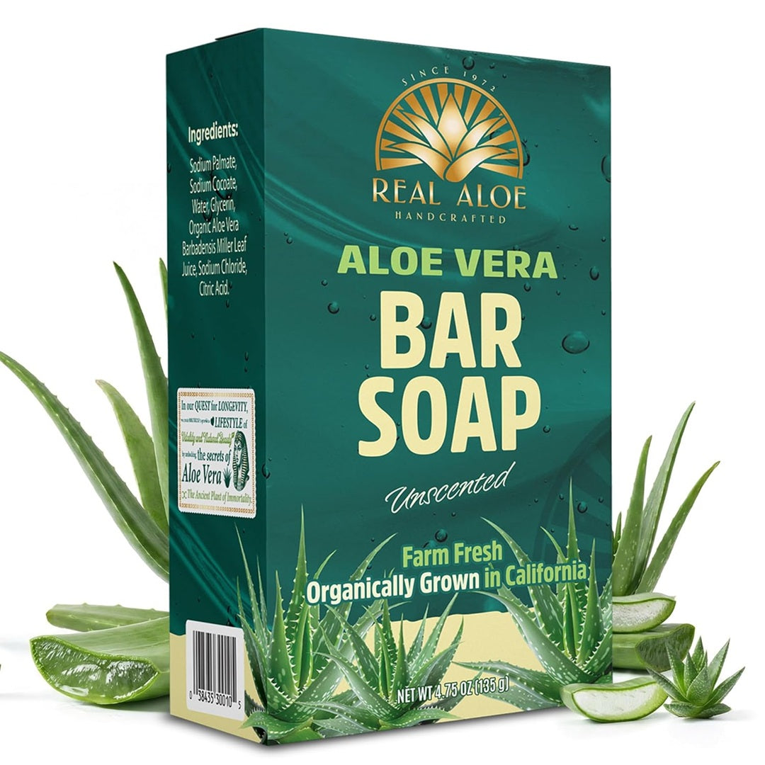 Aloe Vera Bar Soap (4.75 oz) – Real Aloe