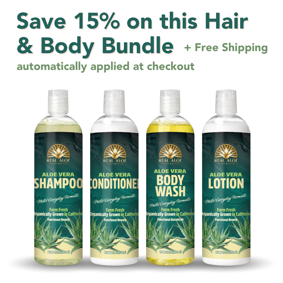 Hair and Body Care Bundle – Real Aloe