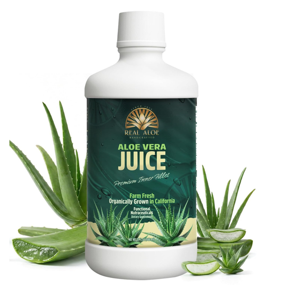 Aloe Vera Juice - Refreshing & Healthy Drink (32 fl. oz)  Real Aloe