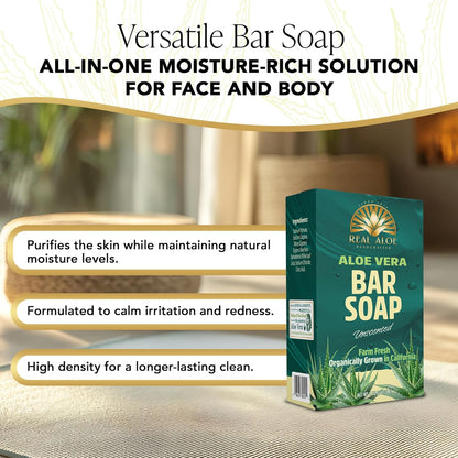 Aloe Vera Bar Soap (4.75 oz)