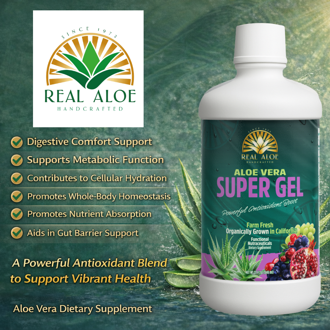 Aloe Vera Super Gel Juice (32 fl. oz)