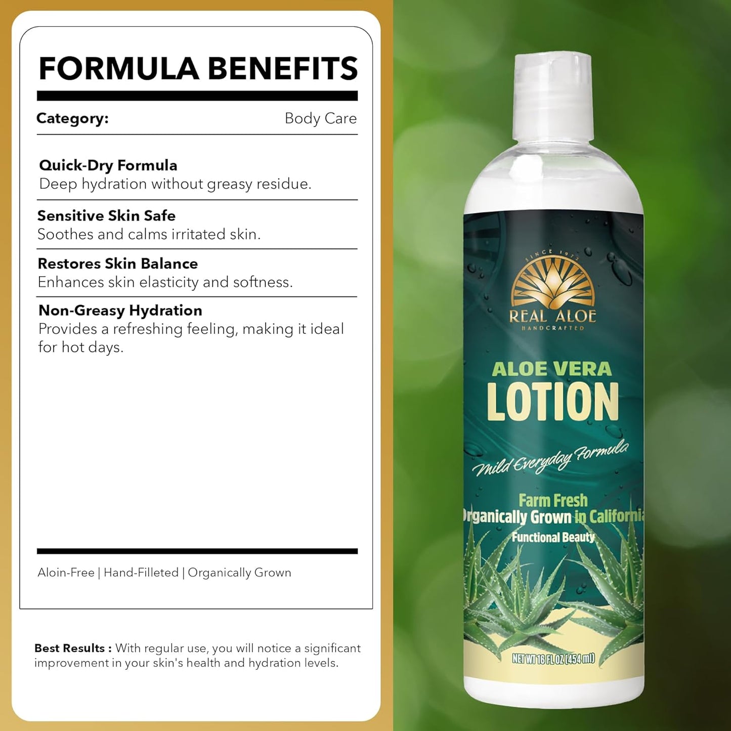 Aloe Vera Lotion (16 fl. oz)
